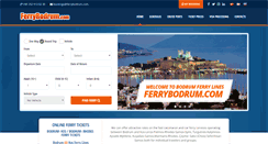 Desktop Screenshot of ferrybodrum.com